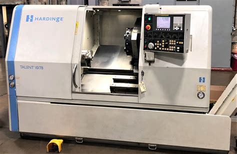 Used Hardinge Talent Cnc Turning Center For Sale With Live