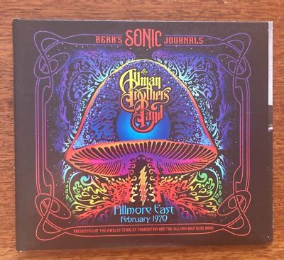 The Allman Brothers Band Bear S Sonic Journals Fillmore East Feb