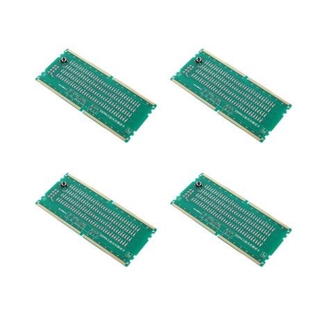 4X DDR4 тестовая карта RAM слот для памяти светодиодный настольный ...