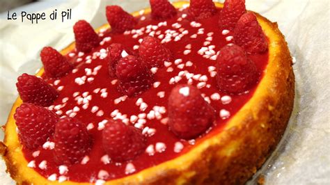 New York Cheesecake Ai Lamponi Le Pappe Di Pil