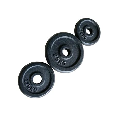 Fitness Equipment Cast Iron Grey Hammertone Free Weight Plate For Gym