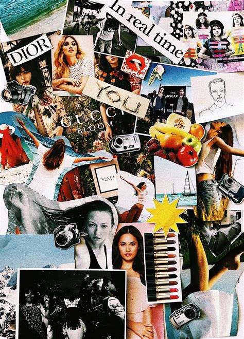 fashion collages backgrounds