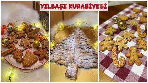 YilbaŞi Kurabİyesİ🎉zencefİllİ Kurabİye 🍪 Gİngerbread Cookİes😍Çam AĞaci