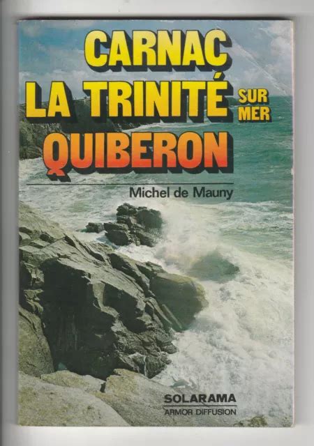 CARNAC LA TRINITÉ sur Mer Quiberon Michel de Mauny Solarama 1972