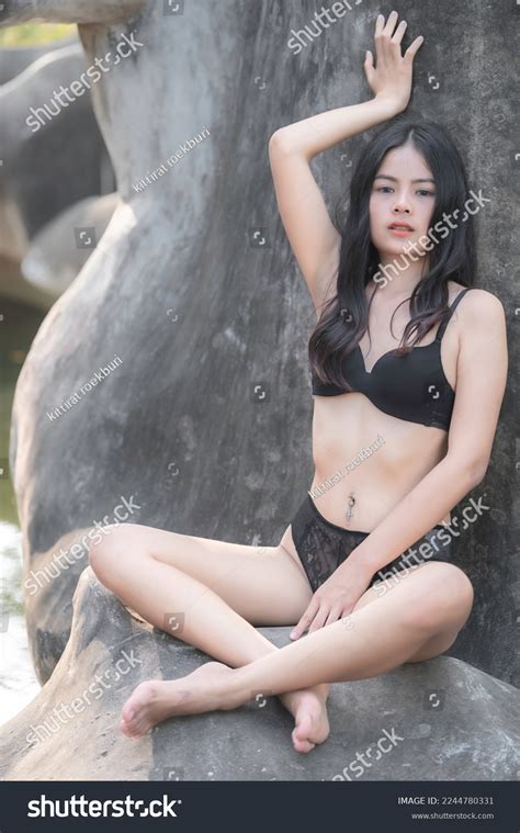 Portrait Asian Sexy Woman Wear Bikini Stock Photo 2244780331 Shutterstock