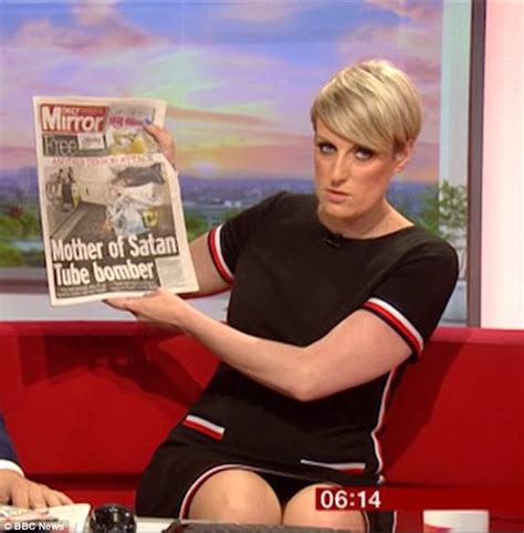 Steph McGovern Accidently Flashes Underwear On Air