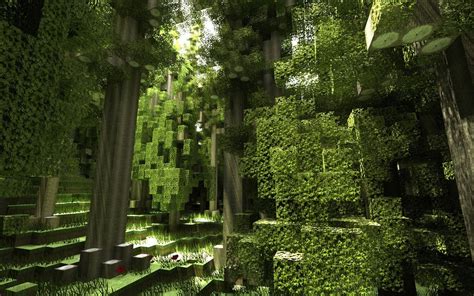 Minecraft Jungle Wallpapers Top Free Minecraft Jungle Backgrounds