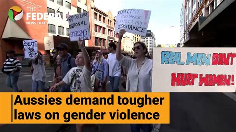 Thousands Rally Across Australia For Tougher Laws Against Gender Violence