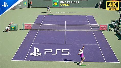 Topspin K Ps Gameplay Roger Federer Vs Carlos Alcaraz K Fps