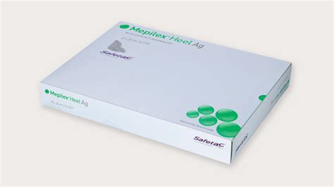 Mepilex Heel Ag – antimikrobieller Schaumverband für Wunden an der ...