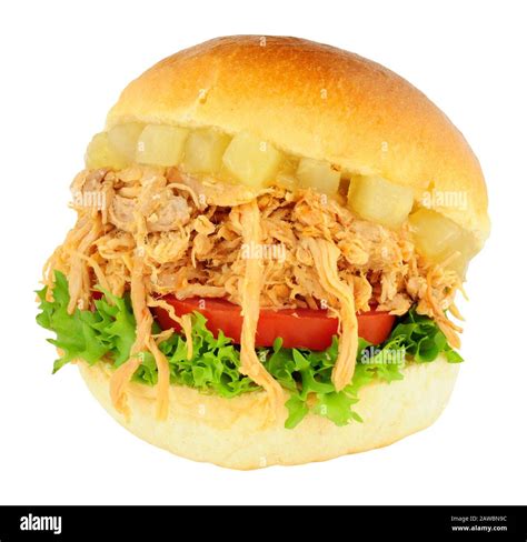 Pulled Pork Sandwich Filling Cut Out Stock Images And Pictures Alamy