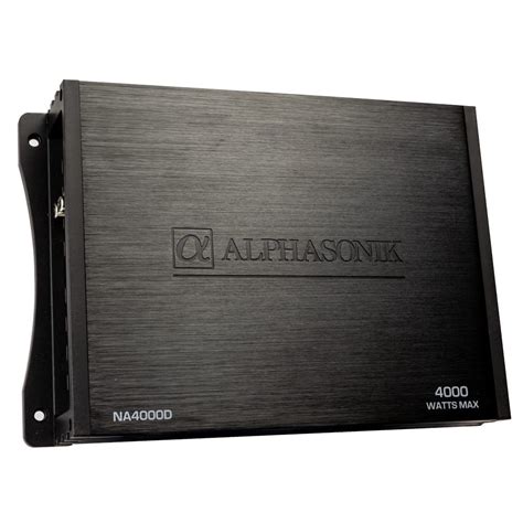 Alphasonik NA4000D Neuron Series Class D Monoblock 4000 Watts 4 Ohms