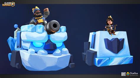 Ocellus Services Clash Royale Ice Golem Tower Skin