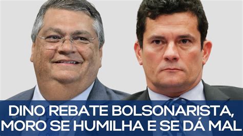 DINO REBATE BOLSONARISTA MORO SE HUMILHA E SE DÁ MAL YouTube