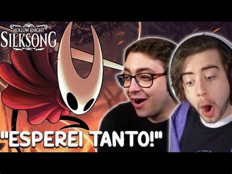 Streamers Reagindo Ao Trailer Do Novo Hollow Knight Silksong Youtube