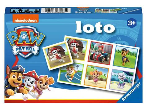 Ravensburger Jeu éducatif Loto Patpatrouille Petits Lotos