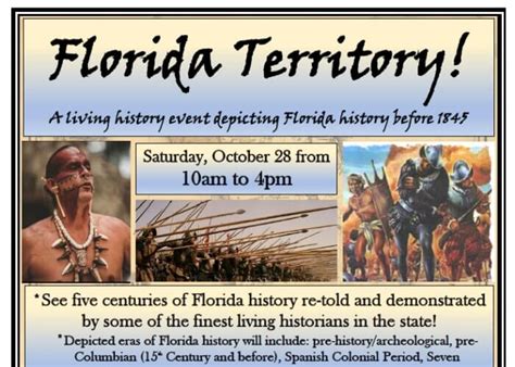 Florida Territory, Living History Event | Florida's Sports Coast