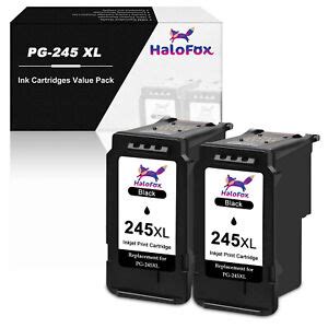 2 Black PG-245XL Ink Cartridge for Canon PIXMA TS3120 TS3122 TR4520 ...