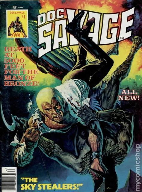 Doc Savage 1975 Marvel Magazine Comic Books