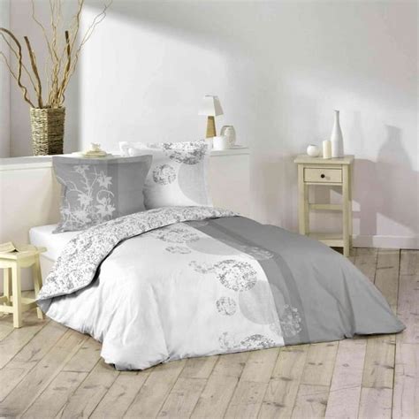 Parure De Lit 100 Coton 220x240 BUBBLES Cdiscount Maison