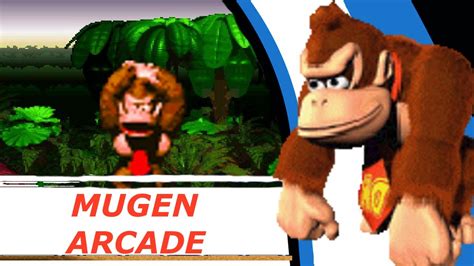 Mugen Arcade Mode With Donkey Kong A Special Intro YouTube