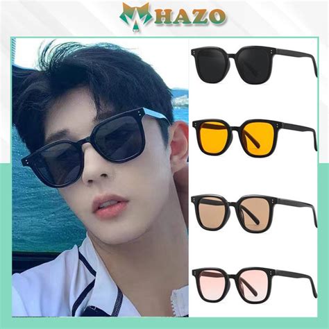 Mắt Kính Thời Trang Hot Trend Form Vuông Chấm Unisex Nam nữ Hàn Quốc Cực Đẹp Hazo Shopee