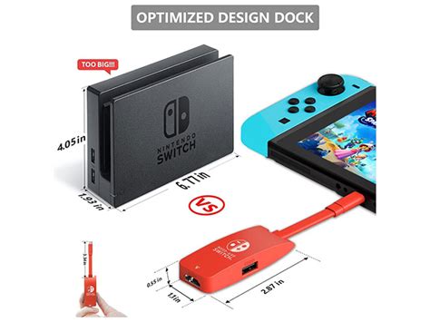 Mini Docking Station for Nintendo Switch (Red) | Macworld