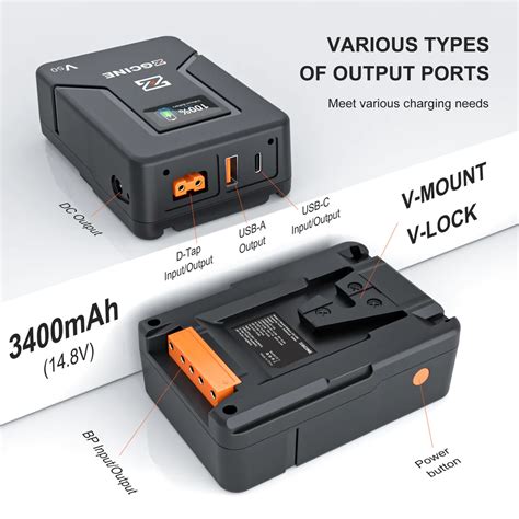 ZGCINE ZG V50 Released 50Wh Mini V Mount Battery With PD Fast