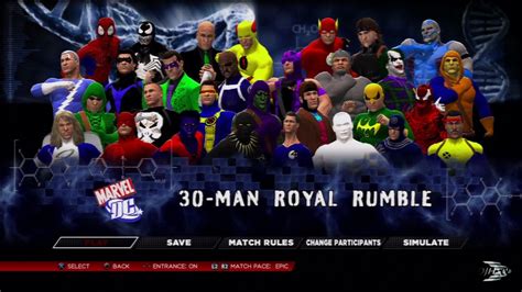 Wwe K Marvel Dc Super Hero Rumble Youtube