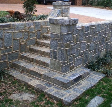 Walls And Steps — Winding Path Custom Stone Masonry Stone Masonry