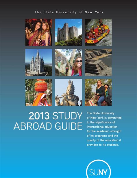 Study Abroad Guide 2013 By The State University Of New York Issuu