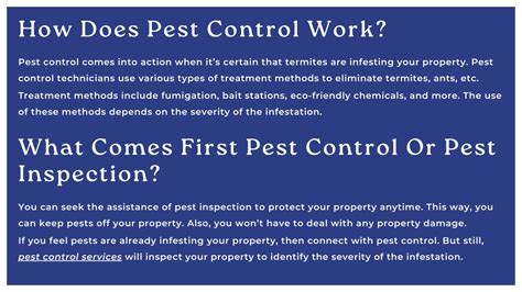 Ppt A Conclusive Guide On Working Of Pest Control And Inspection Powerpoint Presentation Id