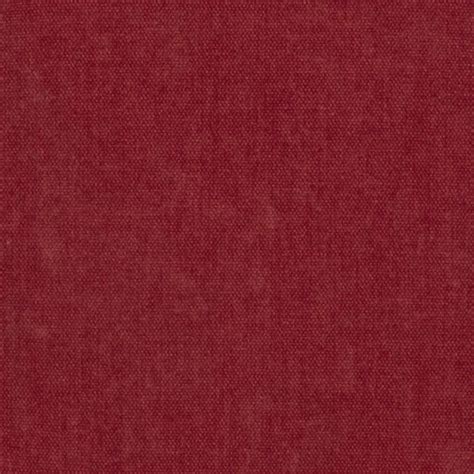 Poppy Red Solid Texture Plain Wovens Chenille Environment Plus