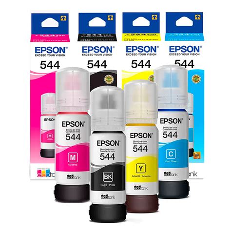 Botella De Tinta Epson Negra Ml T Al Pcmart