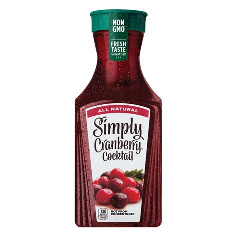 Save on Simply Cranberry Juice Cocktail All Natural Order Online ...