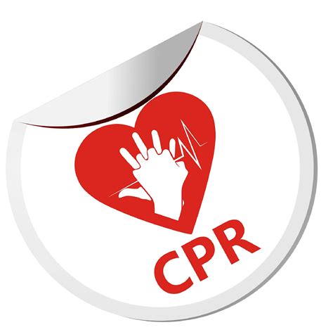 Cpr logo Medical resuscitation Vector clipart icon image | Etsy