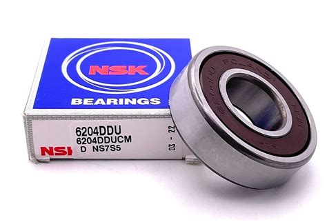 6204 Du Nsk Ball Bearing 20x47x14 Mm Deep Groove Ball Bearing 6204ddu