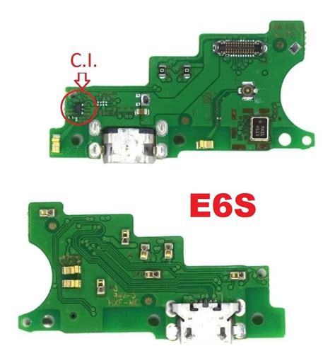 Placa Conector De Carga Compat Vel Motorola Moto E S Xt