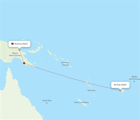 All Flight Routes From Madang To Nadi Mag To Nan Flight Routes