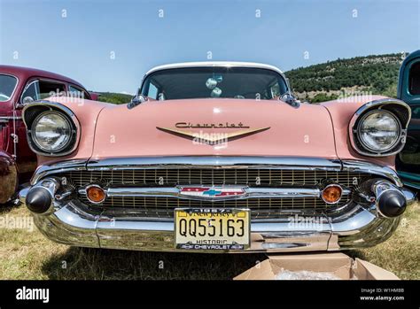 A 1957 Chevrolet New York Usa Stock Photo Alamy