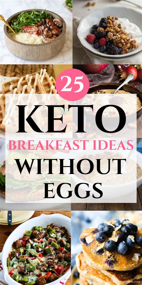 Keto Breakfast No Eggs Easy Keto Breakfast Without Eggs Recipes