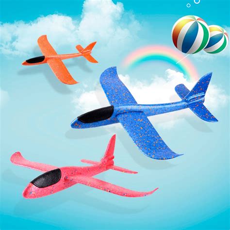 Airplane Hand Launch Throwing Glider Aircraft - Gift 2 Heart Med - Medium