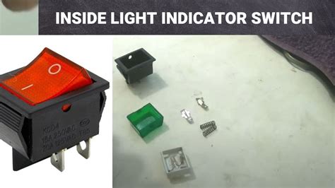 Whats Inside The Light Switch Indicator Switch Electric Youtube