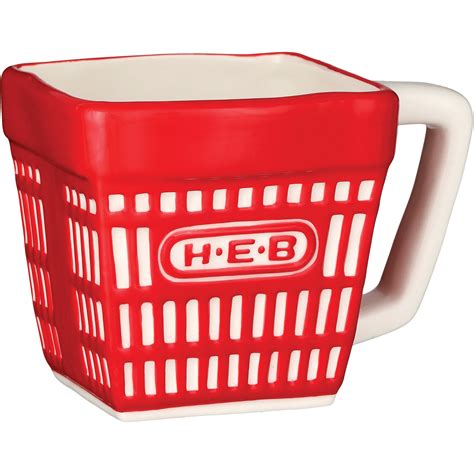 H E B Brand Shop H E B Shopping Cart Mug Shop Seasonal Decor At H E B