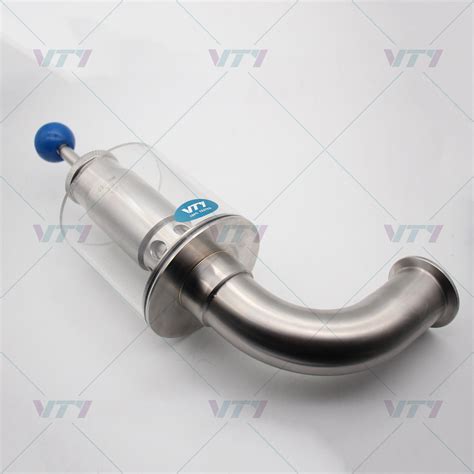 Stainless Steel Sanitary Pressure Reducing Valve Safety Valve Relief