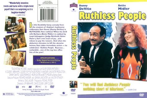 Ruthless People - Movie DVD Scanned Covers - 29611ruthlesspeople hires ...