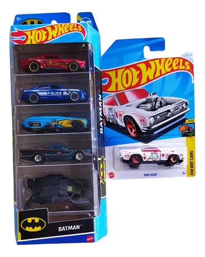 Pack De Carros Tv Batman Hot Wheels Original Obsequio Cuotas sin interés