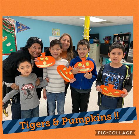 Eagle Pass Isd Ivision Tigers Make Pumkins With Shapes