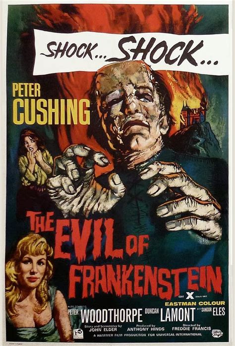 The Evil Of Frankenstein 1964 Posters — The Movie Database Tmdb