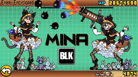 The Battle Cats Royal Demolisher Mina Black Youtube